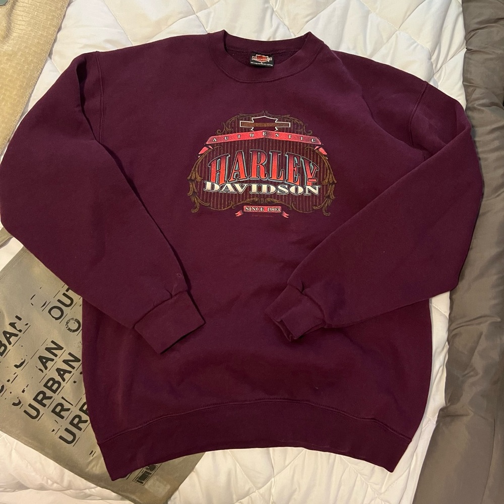 harley davidson sweatshirt